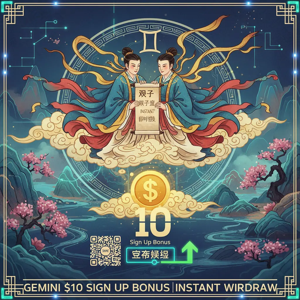 $10 sign up bonus instant withdraw - Gemini