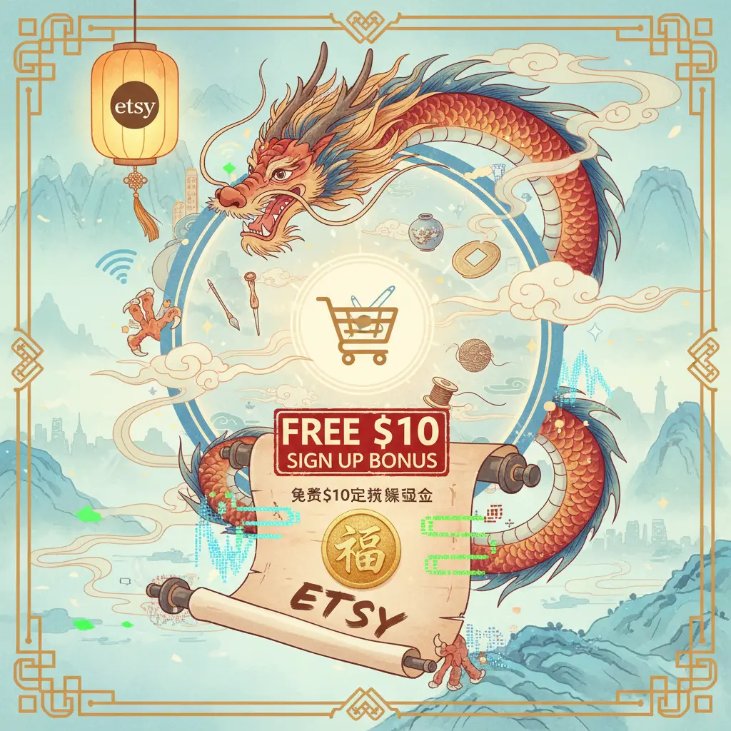free $10 sign up bonus - Etsy