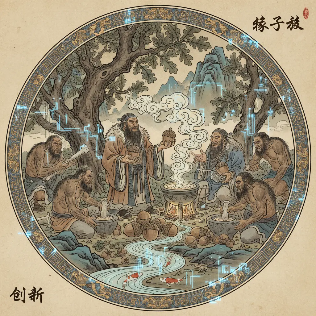 Acorns - Neanderthals