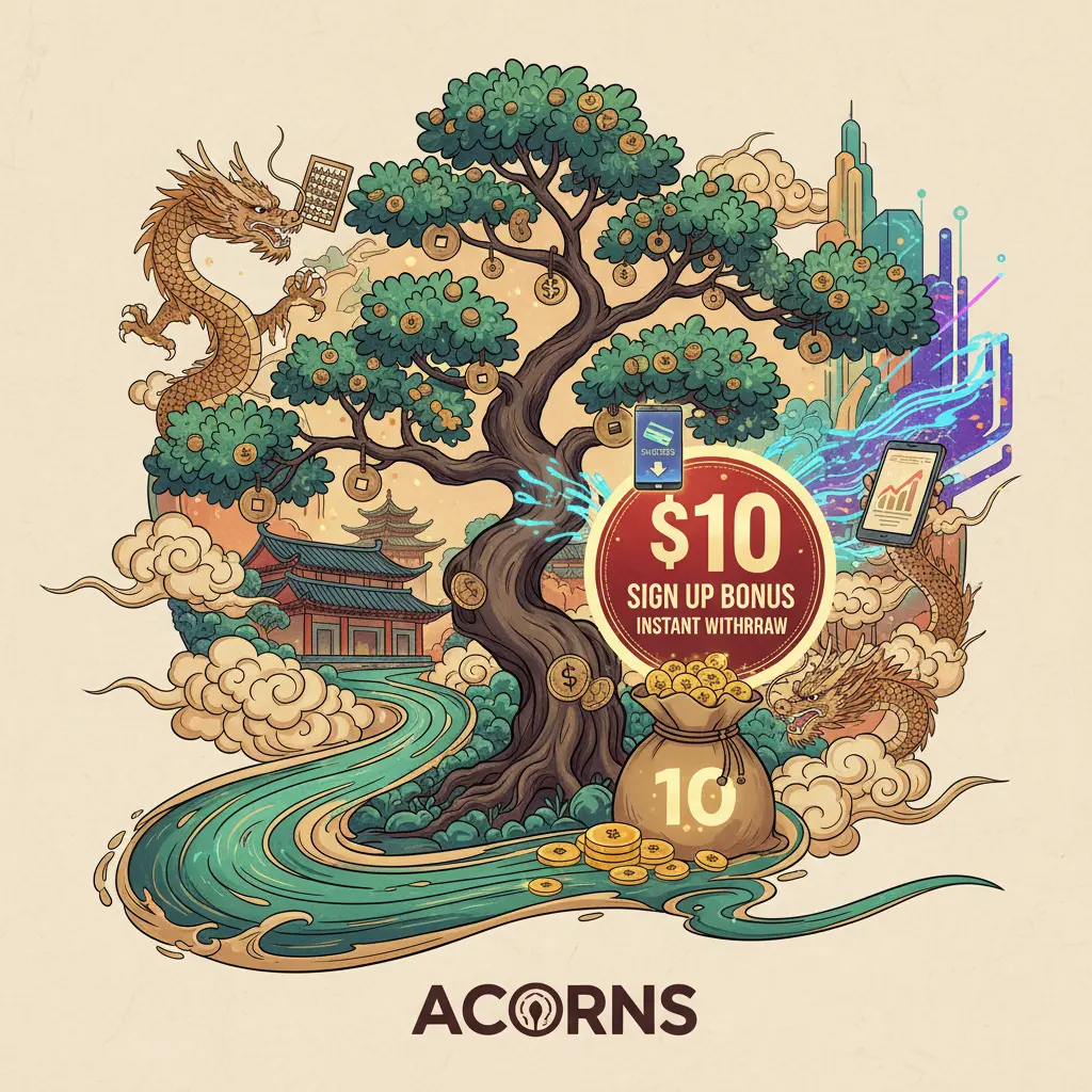 $10 sign up bonus instant withdraw - Acorns