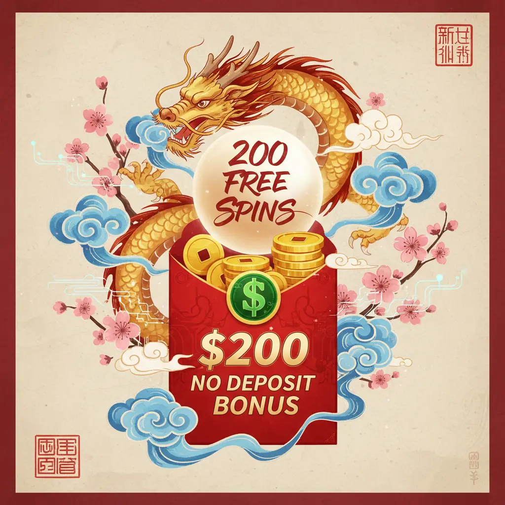 $200 no deposit bonus - spins