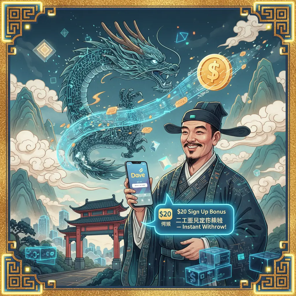 $20 sign up bonus instant withdraw - Dave