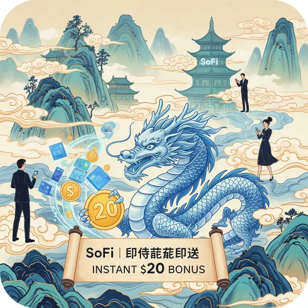 instant $20 sign up bonus - SoFi